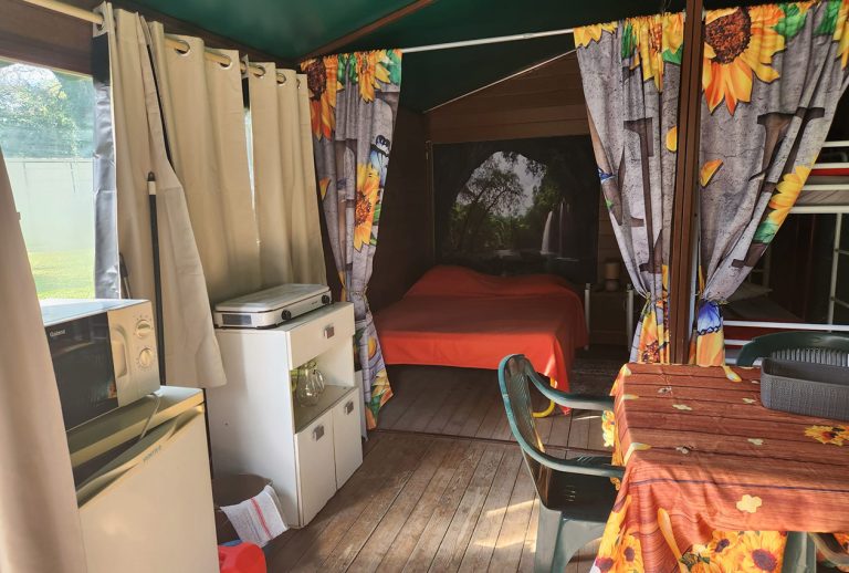 Bungalow camping Ardèche, Camping du Lion