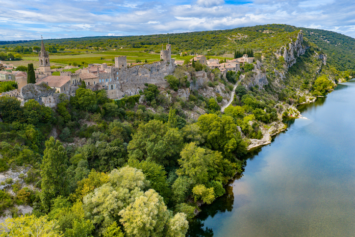 vue sur le village de haut